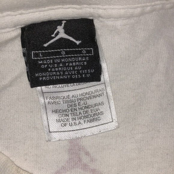 Nike Air Jordan 3 Card White Size L VINTAGE T-Shirt - Picture 6 of 7